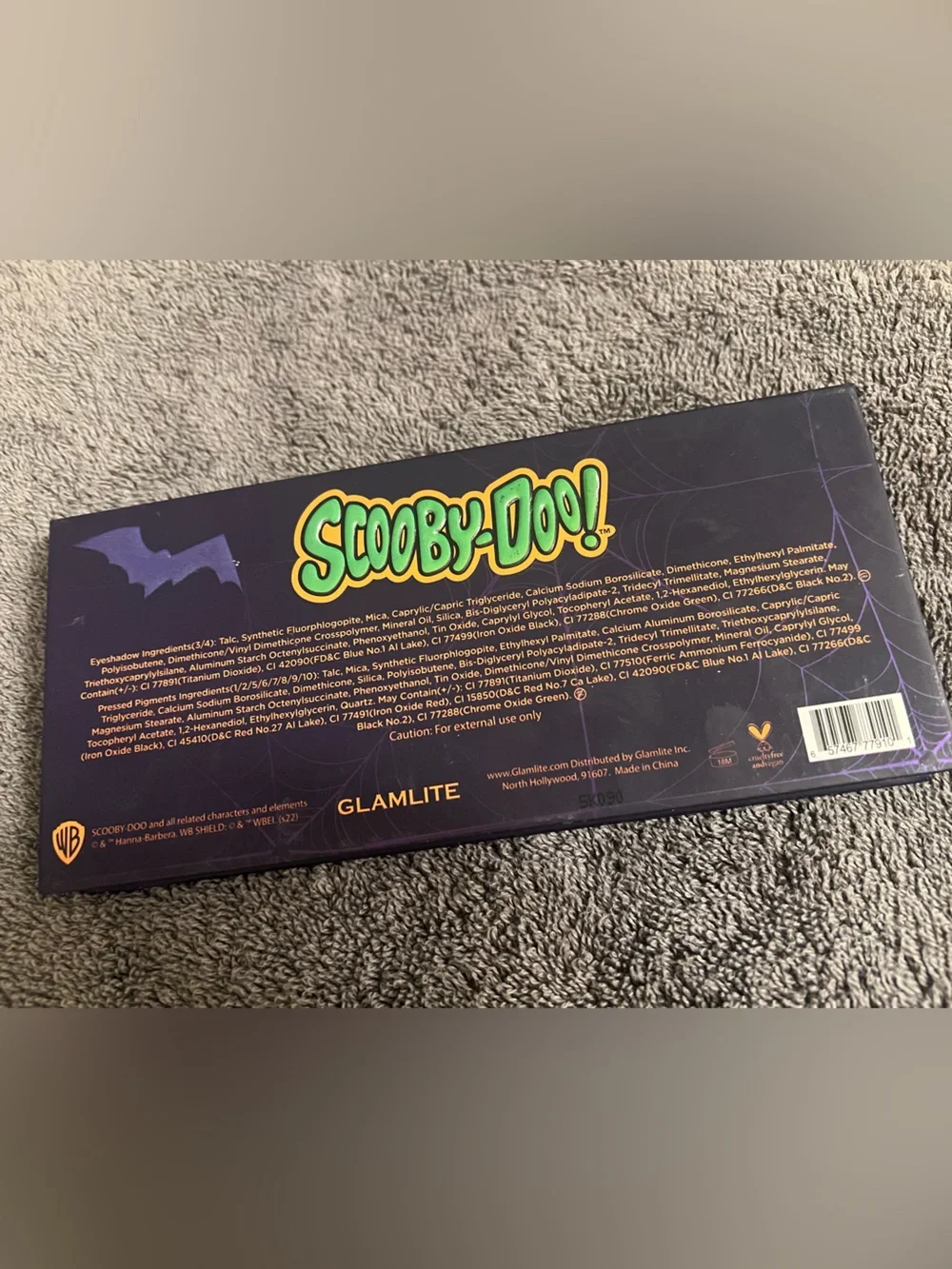 Glamlite Scooby Doo Lightly used eyeshadow